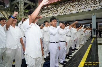 Mahasiswa baru UI siap hadapi tantangan global