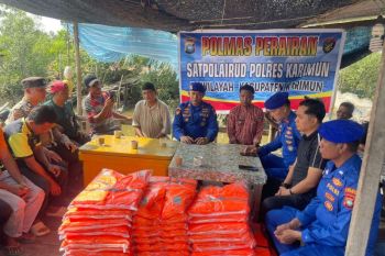Polres Karimun edukasi keselamatan pelayaran bagi nelayan