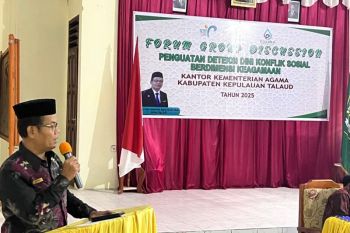 Kemenag Talaud lakukan penguatan deteksi dini konflik sosial