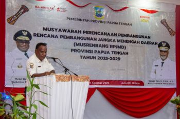 Pemprov Papua Tengah fokus lima sektor pembangunan 2025-2029