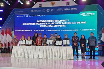 NSIF 2025: UMKM Sulut MoU OBOR Internationan Group China
