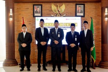 Gubernur Sumut lantik pejabat Perumda Tirtanadi