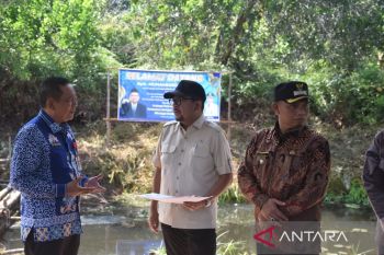 Pemerintah pusat tinjau lokasi pembangunan SMA Unggul Garuda-Sekolah Rakyat di Katingan