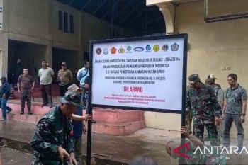 Satgas PKH tertibkan aktivitas ilegal di kawasan konservasi TAR Sumbar
