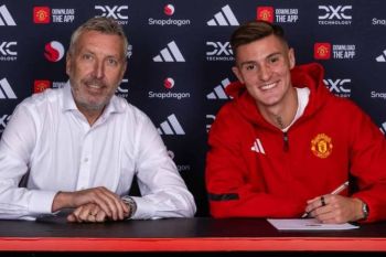 Manchester United umumkan transfer Benjamin Sesko