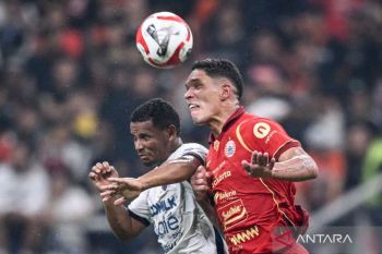 Hasil pertandingan Persija vs Persita 4-0 pada laga perdana Super League