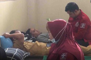 Pemkab Pangkep gelar donor darah memperingati HUT ke-80 Kemerdekaan RI