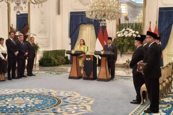 Prabowo-Boluarte  teken deklarasi 50 tahun hubungan RI--Peru