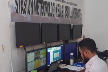 BMKG Kelas II Ternate keluarkan peringatkan potensi hujan lebat disertai angin kencang di Malut