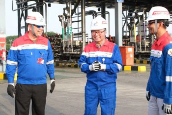 Direksi Pertamina kunjungi Integrated Terminal Jakarta