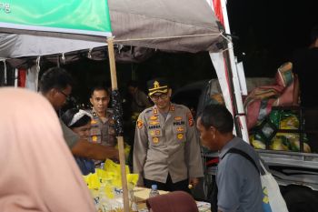 Gelar pasar murah di Car Free Night, Polres Dumai dan Bulog habiskan dua ton beras