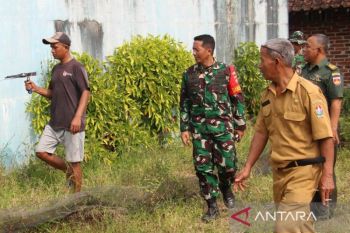 TMMD  Temanggung bangun sumur bor di Desa Plumbon