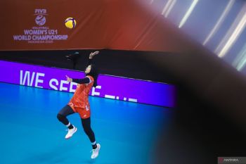 Timnas Voli Putri Indonesia U-21 terhenti di 16 besar