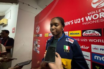 Pemain U-21 Italia, Merit Adigwe tertarik pada kuliner khas Nusantara