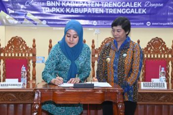 PKK Trenggalek gandeng BNN perkuat pencegahan narkoba dari keluarga