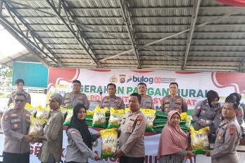 Polres Pasaman Barat siapkan 16 ton beras melalui gerakan pangan murah