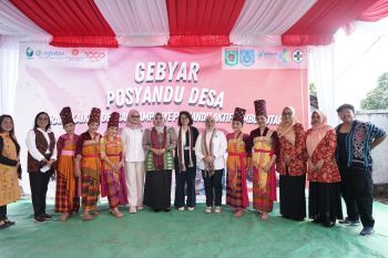 Gebyar posyandu desa percepat penurunan stunting di Lombok Utara