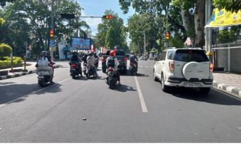 Mataram mulai putar lagu perjuangan di lampu lalu lintas ATCS