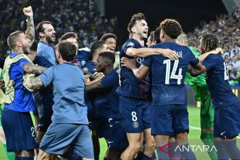 Gol tunggal Fabian Ruiz antar PSG kalahkan Angers