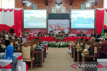 DPRD Rejang Lebong gelar rapat paripurna istimewa mendengarkan pidato kenegaraan