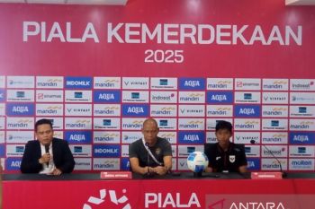 Nova Arianto nilai penampilan timnya kian membaik usai tekuk Uzbekistan 2-0
