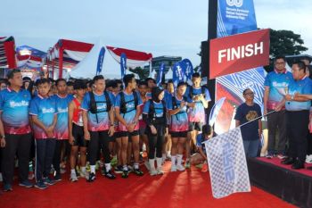 QRIS Run BI Pematangsiantar diikuti seribuan peserta, dilepas Wali Kota
