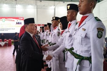 Bupati Kotim harap anggota Paskibraka jadi generasi penerus berintegritas