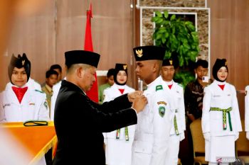 35 orang Paskibraka siap kibarkan sang saka merah putih di Pasaman