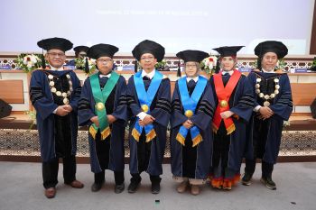 UAD kukuhkan empat guru besar baru