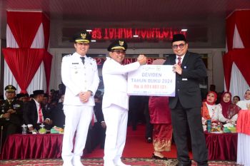 Dividen Padang Pariaman dari Bank Nagari 2024 capai Rp8,9 miliar