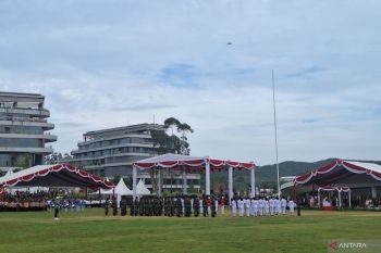 Purna Paskibraka Penajam bertugas kibar bendera upacara HUT RI di IKN