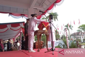 Bupati Belitung: HUT ke-80 RI momentum terus bergerak maju