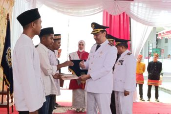 Enam WBP Lapas Lubuk Basung bebas usai dapat remisi