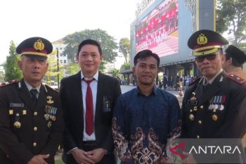 Seorang narapidana terorisme ikuti upacara HUT RI di Jember