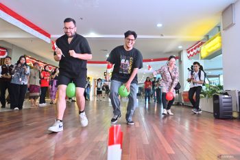 Perayaan HUT ke-80 Kemerdekaan Indonesia di Bandara Bali