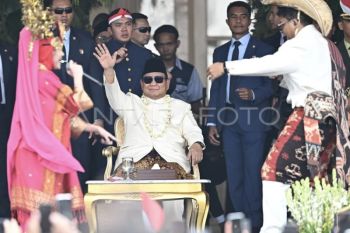 Upacara Peringatan Detik-Detik Proklamasi di Istana Merdeka