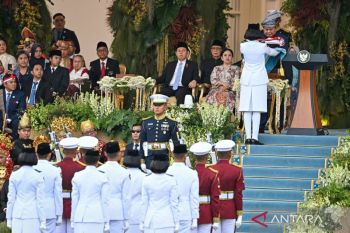 SBY dan Jokowi hadiri upacara HUT ke-80 RI di Istana Merdeka, Megawati absen