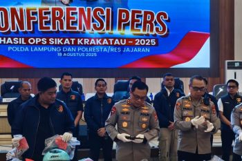 Polda Lampung sebut penurunan kejahatan pada Operasi Sikat hingga 130 kasus