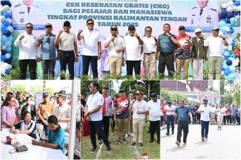 Semarak HUT RI, Gubernur Kalteng luncurkan Cek Kesehatan Gratis