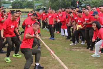 Korem 033/WP Tanjungpinang semarakkan HUT RI dengan berbagai lomba tradisional
