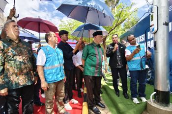 Di momen HUT RI ke-80, PLN UID Sumbar resmikan SPKLU Ke-80, SPKLU tiang pertama di Sumatera