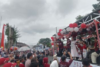 119 kelompok terlibat  dalam pawai pembangunan HUT RI di Jambi