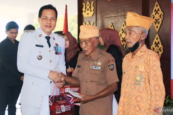 229 pejuang Legiun Veteran di Kabupaten Muara Enim terima santunan