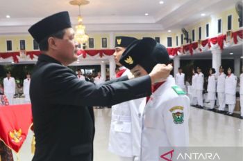 Pemkab Muara Enim berikan hadiah wisata ke tiga kota kepada Paskibraka