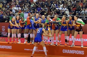 Kalahkan Jepang, tim putri Italia juara dunia voli U-21 tahun 2025