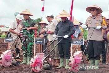 Polres Kotim minta pemerintah desa dukung penambahan luas tanam jagung