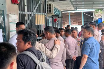 Kapolres Lingga pastikan situasi di Lapas Dabo kondusif pascakeributan