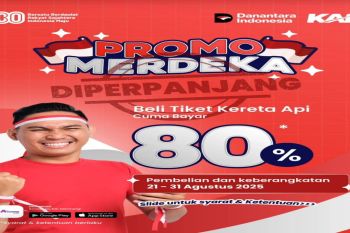 Kabar Gembira, promo Merdeka cuma Bayar 80% diperpanjang periode 21-31 Agustus
