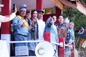 Wapres Gibran gembira saksikan pacu jalur di Kuansing