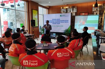 Ribuan driver Shopee di Solo terlindungi program BPJS Ketenagakerjaan